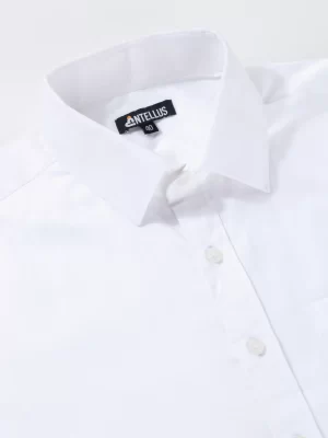 Slim Fit Shirt (White)