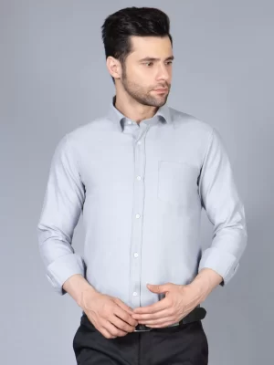Slim Fit Shirt (Grey)