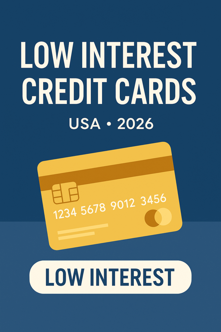 low interest credit cards