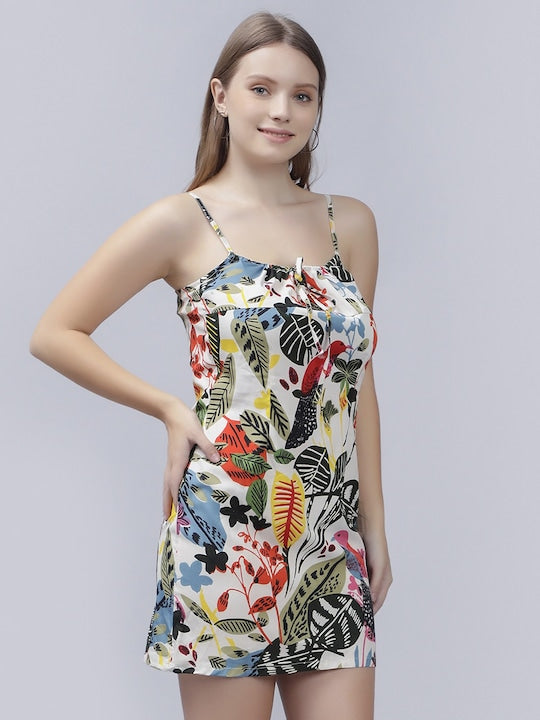 Floral Print Sheath Dress