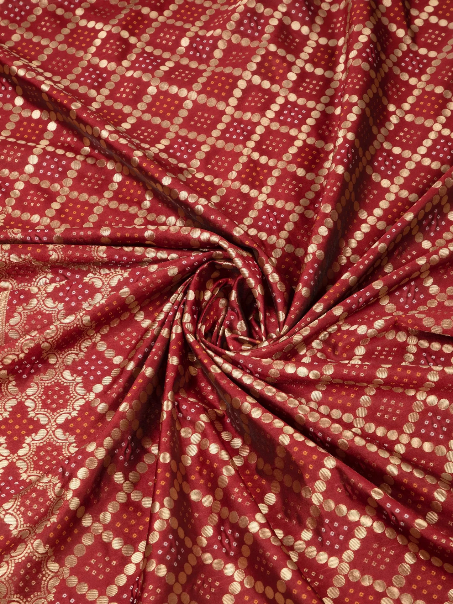 Banarasi Weaving Bhendhej Silk Patola Saree