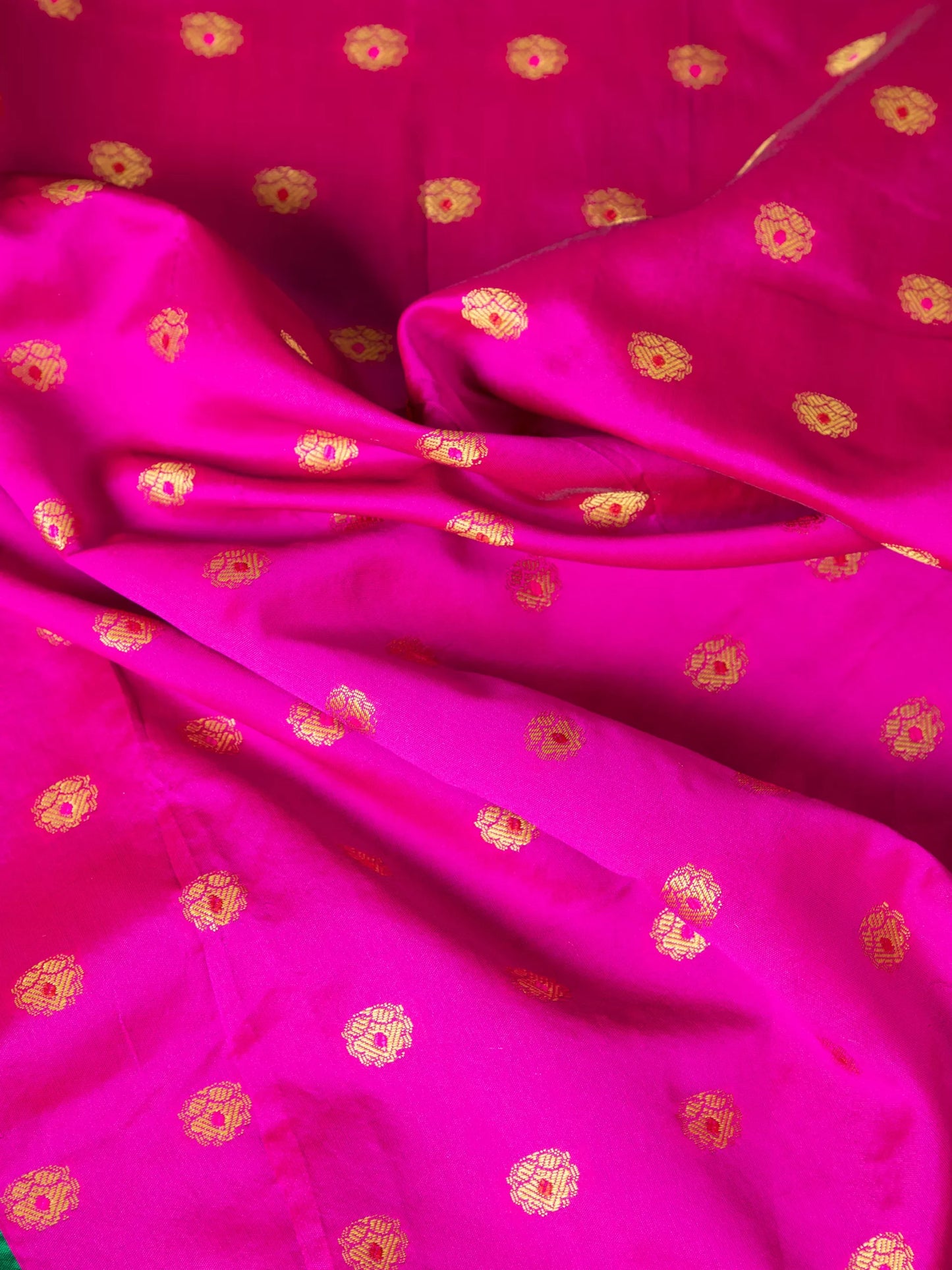 Cotton Silk Gold Zari Saree