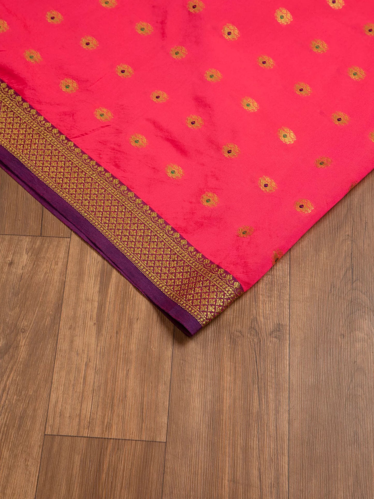 Cotton Silk Gold Zari Saree