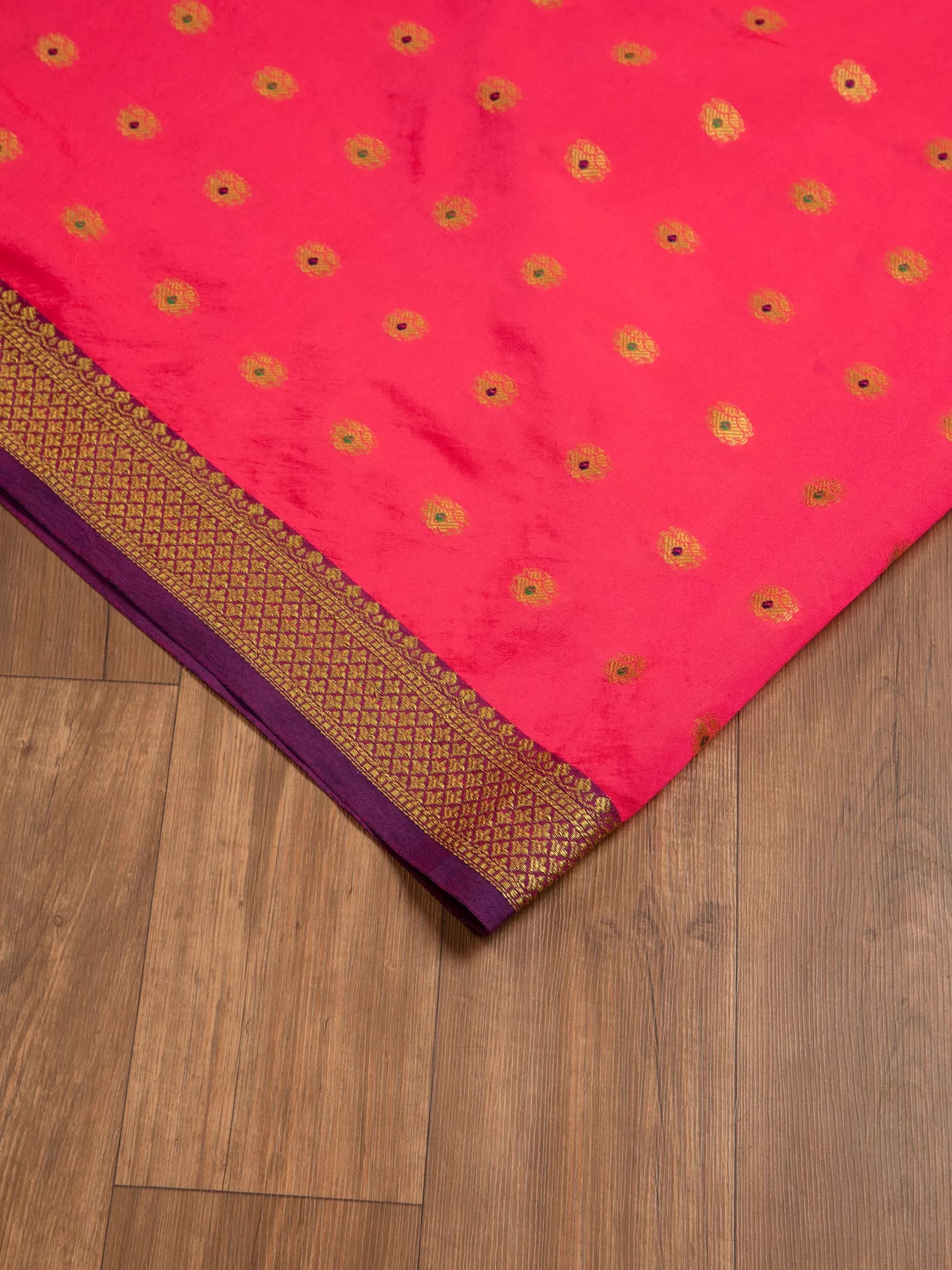 Cotton Silk Gold Zari Saree