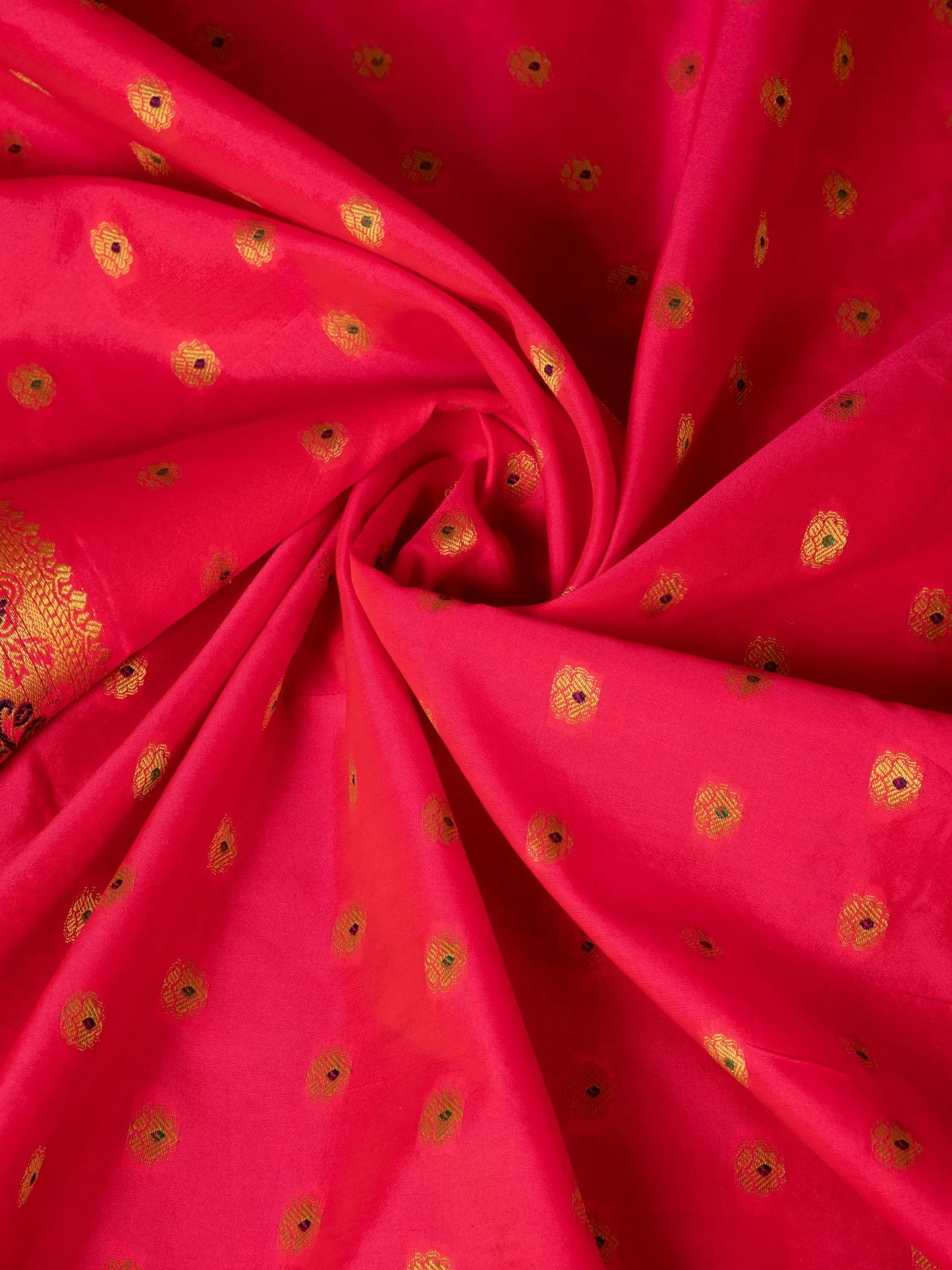 Cotton Silk Gold Zari Saree