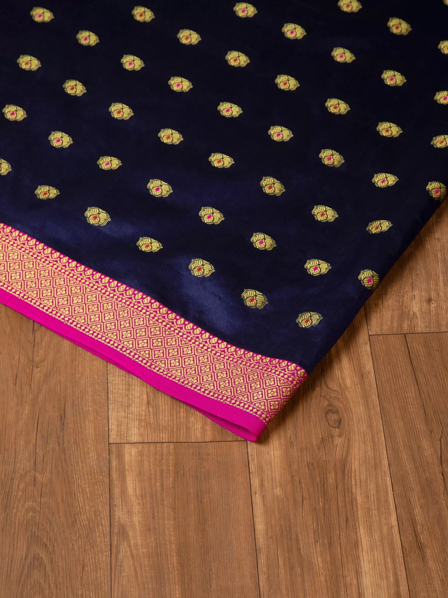 Cotton Silk Gold Zari Saree