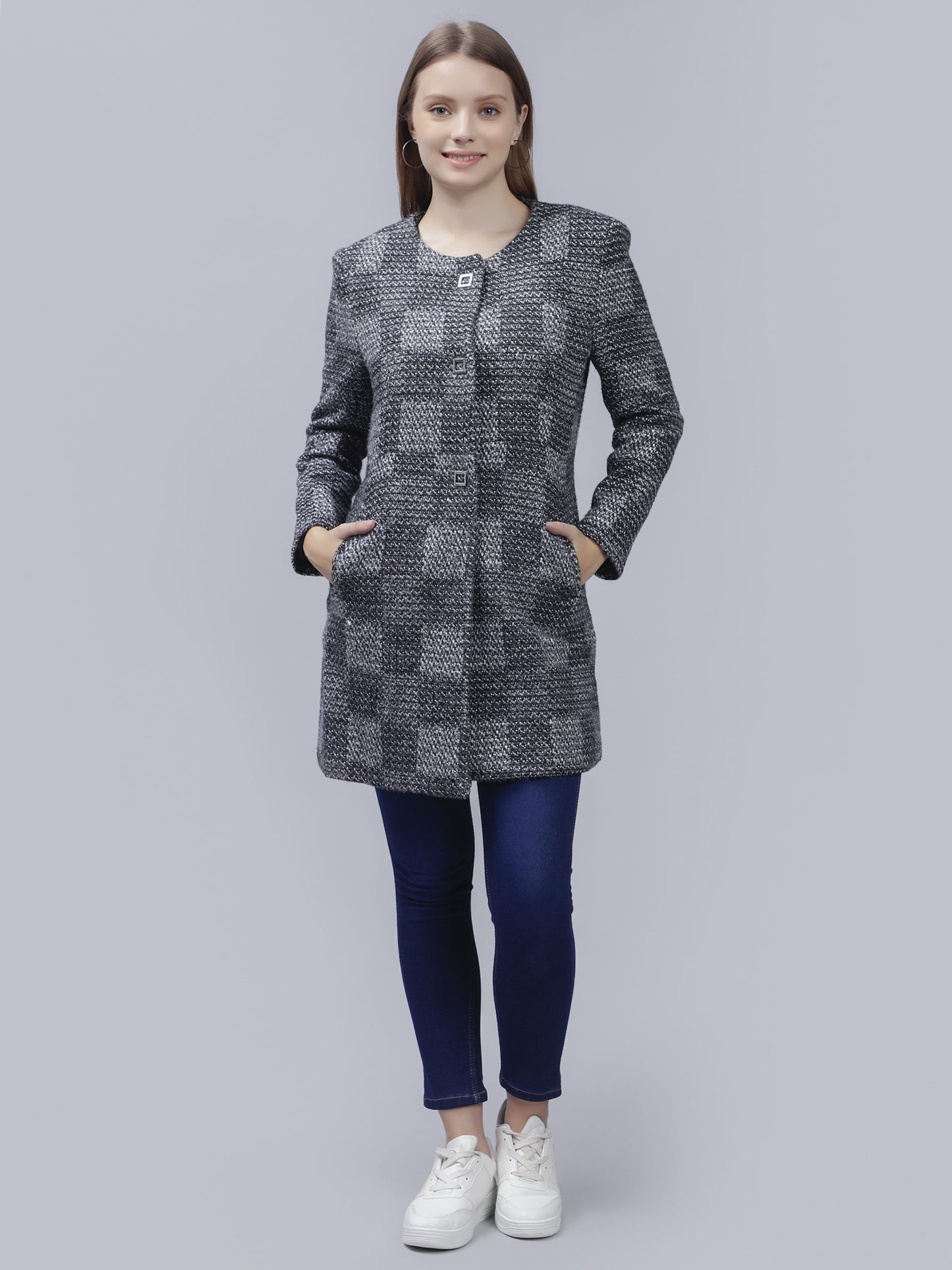 ENTELLUS Long Woollen Jacket