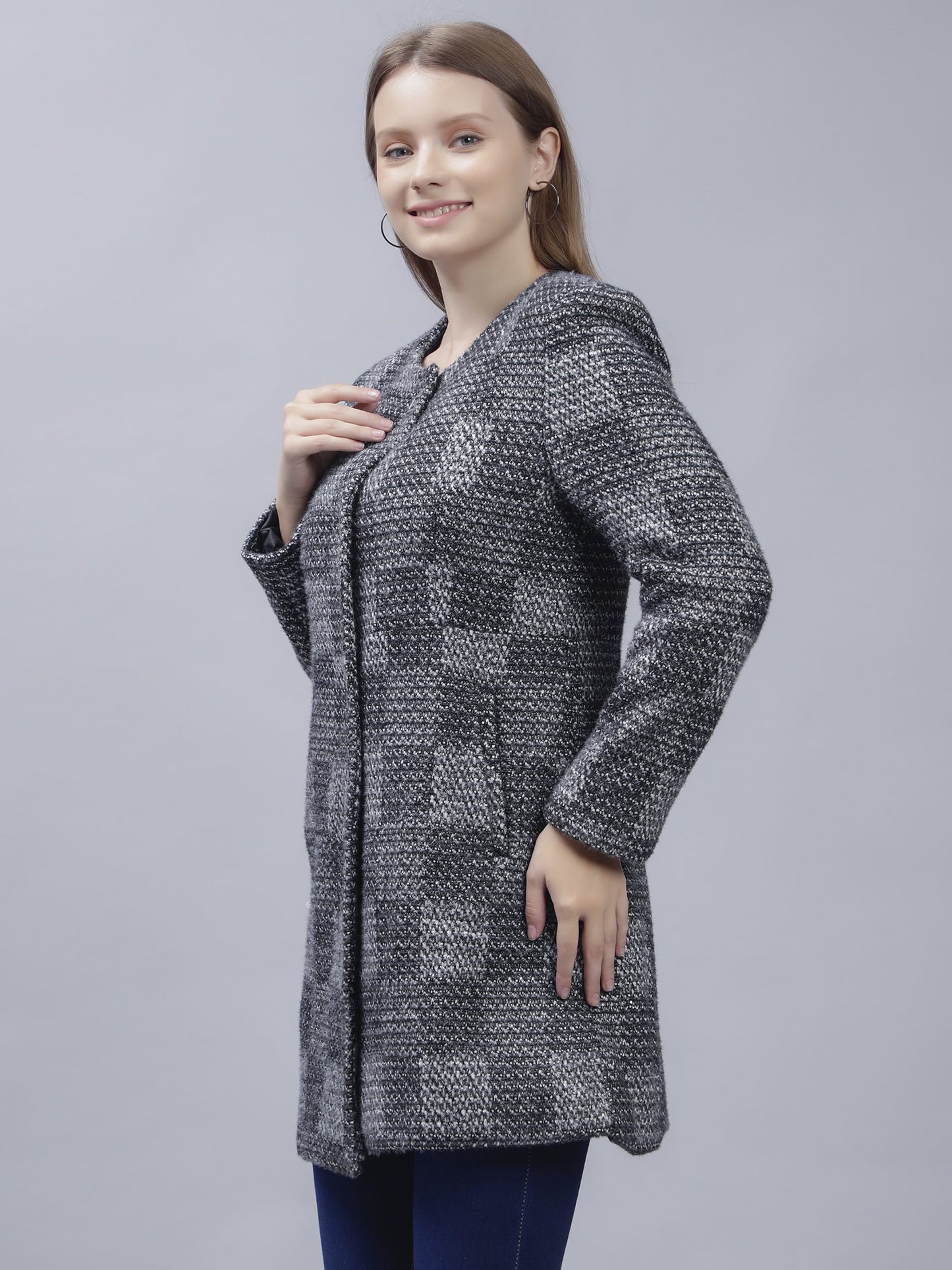 ENTELLUS Long Woollen Jacket