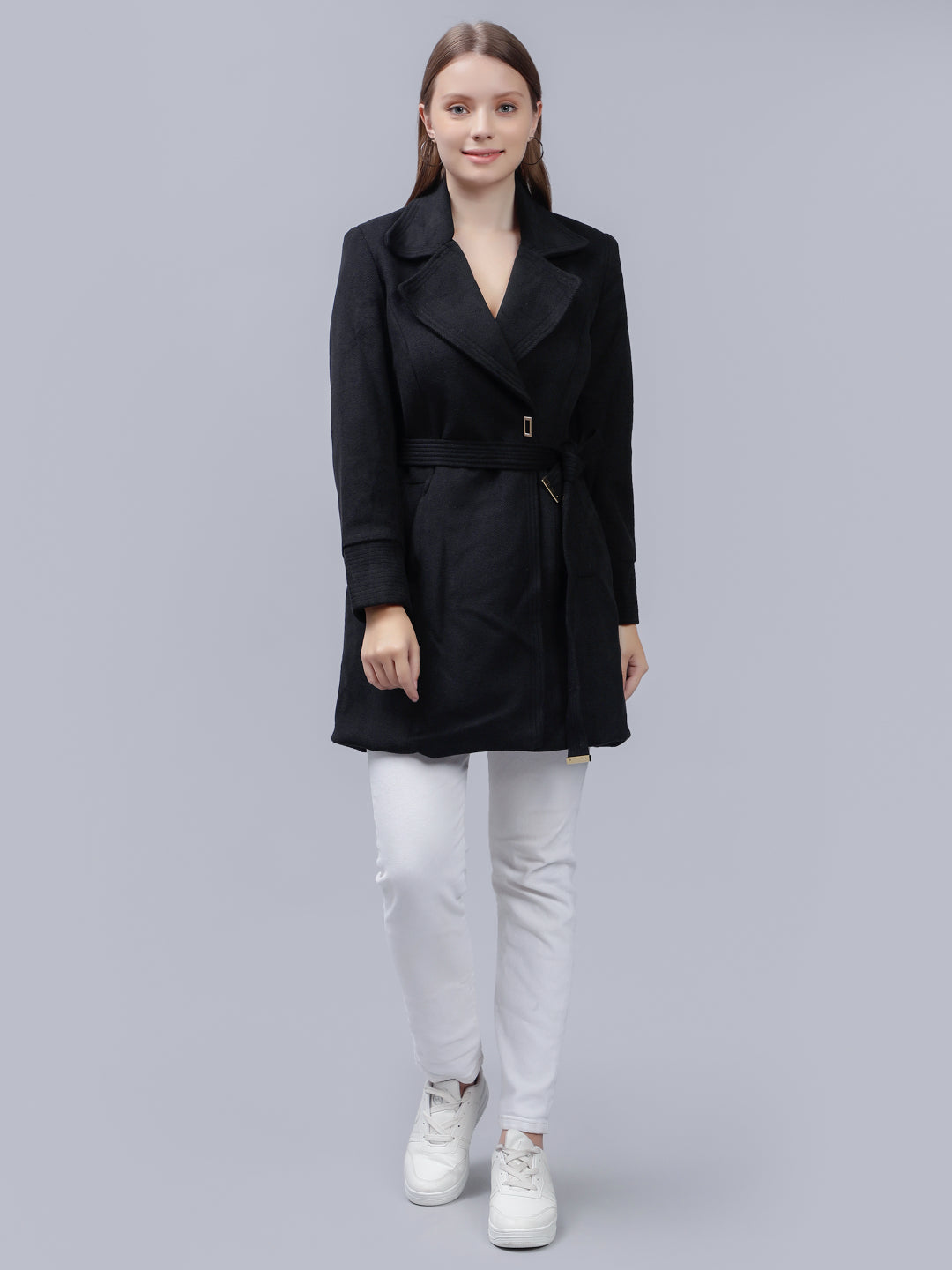 ENTELLUS Long Belted Jacket