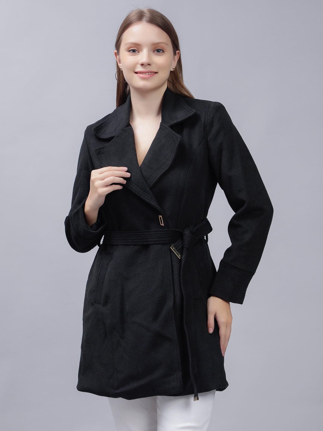 ENTELLUS Long Belted Jacket