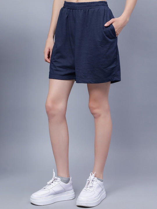 Round Neck T-Shirt With Shorts