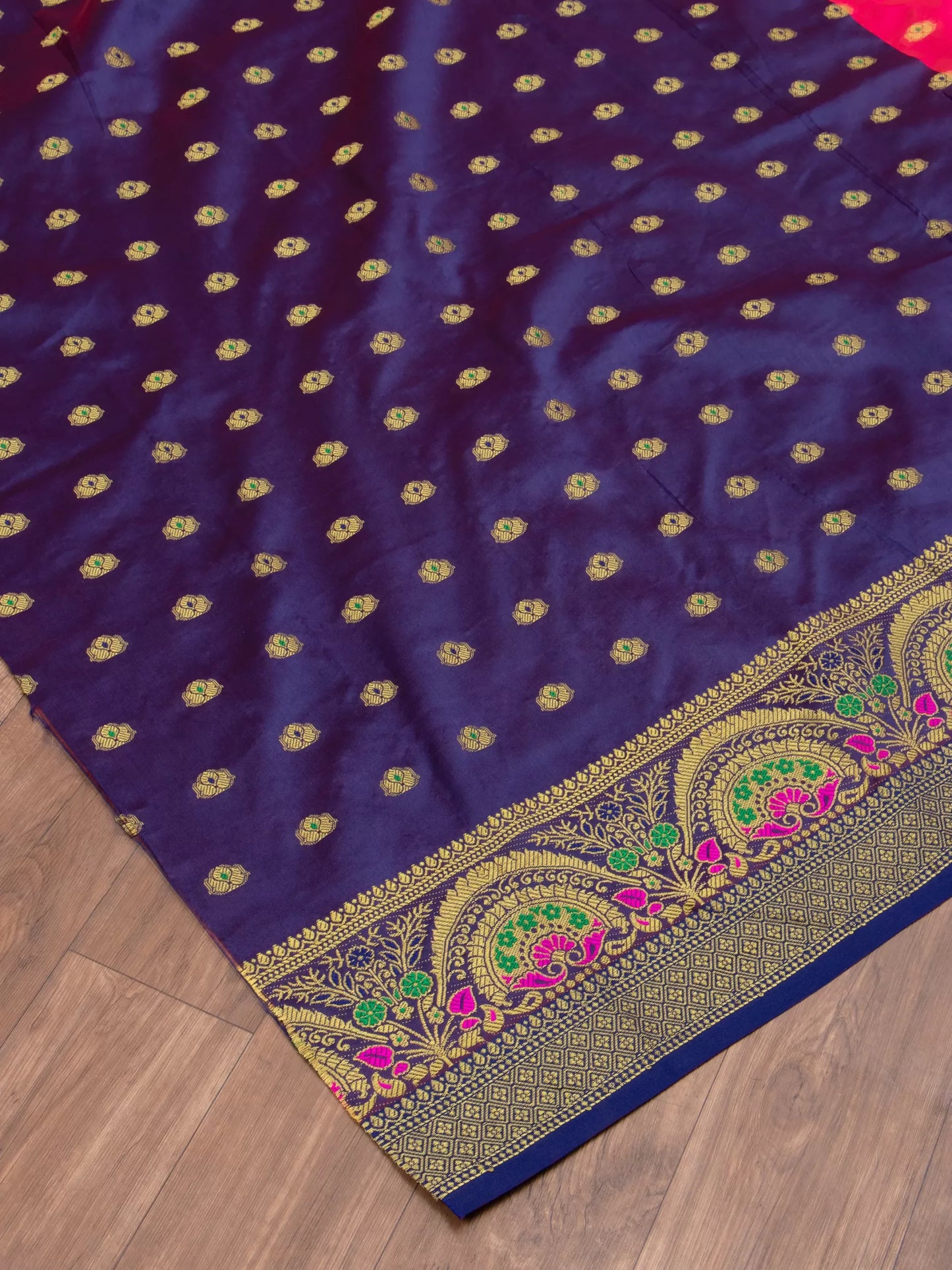 Cotton Silk Gold Zari Saree