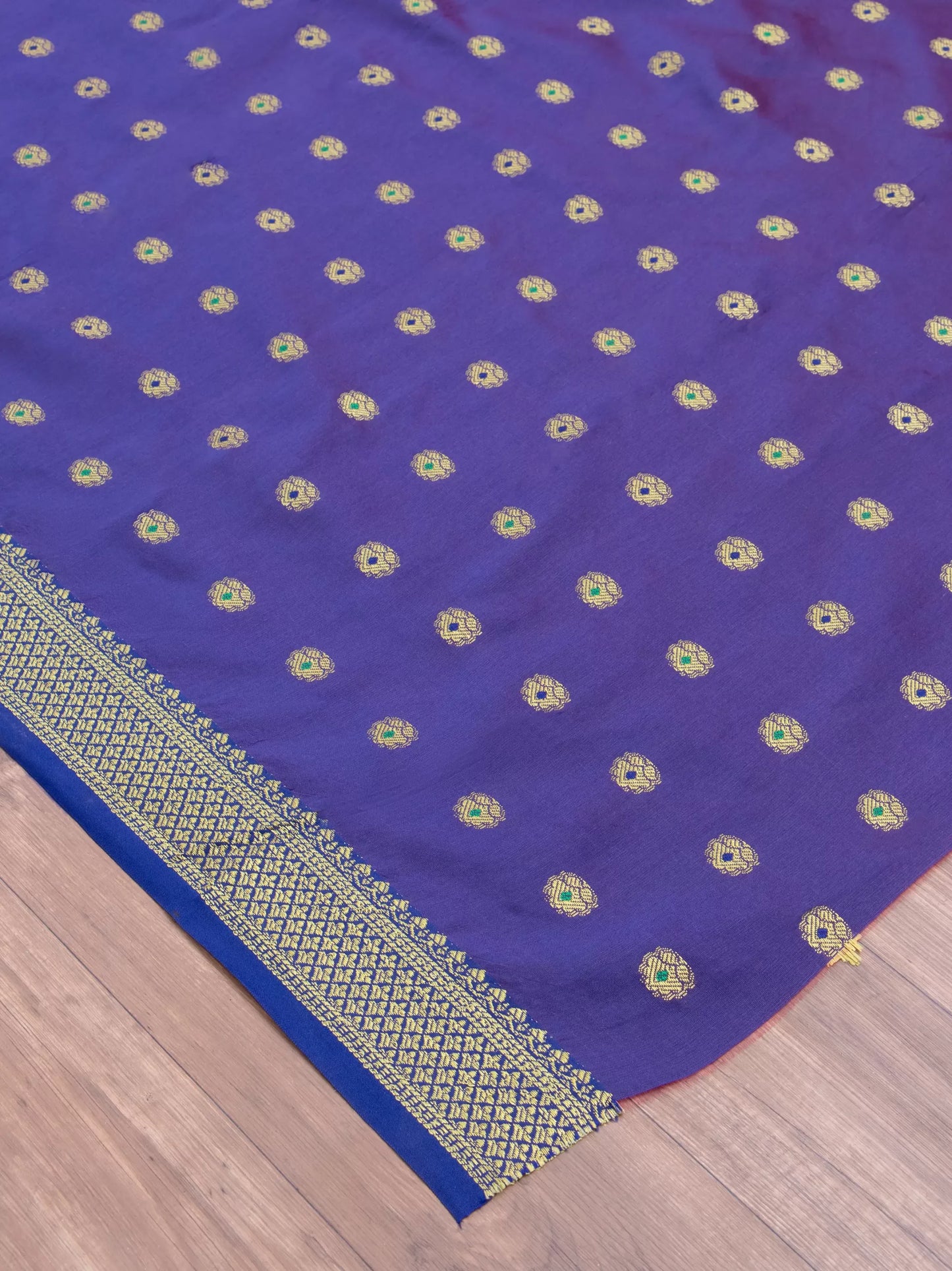 Cotton Silk Gold Zari Saree