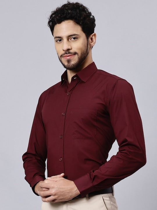 Classic Slim Fit Cotton Formal Shirt