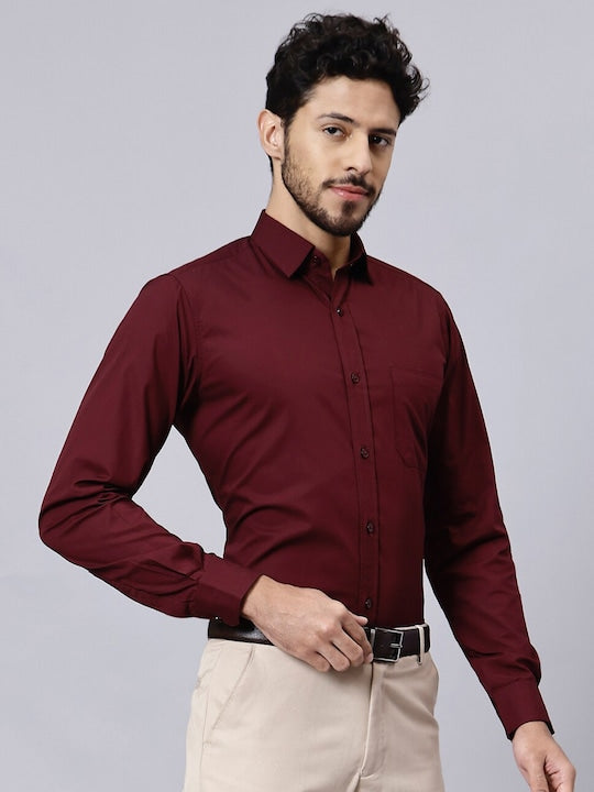 Classic Slim Fit Cotton Formal Shirt