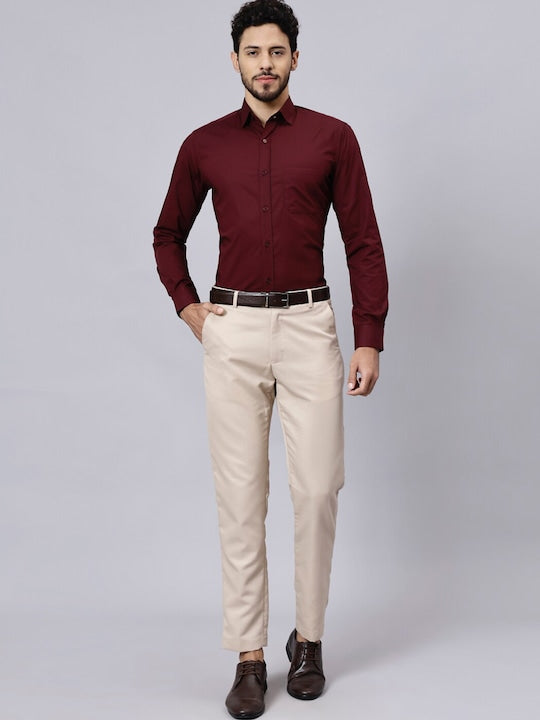 Classic Slim Fit Cotton Formal Shirt